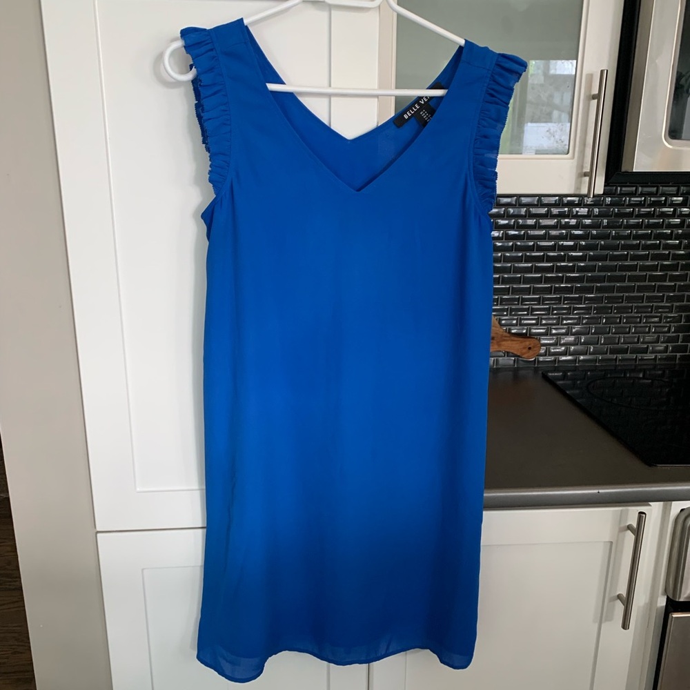 Blue dress